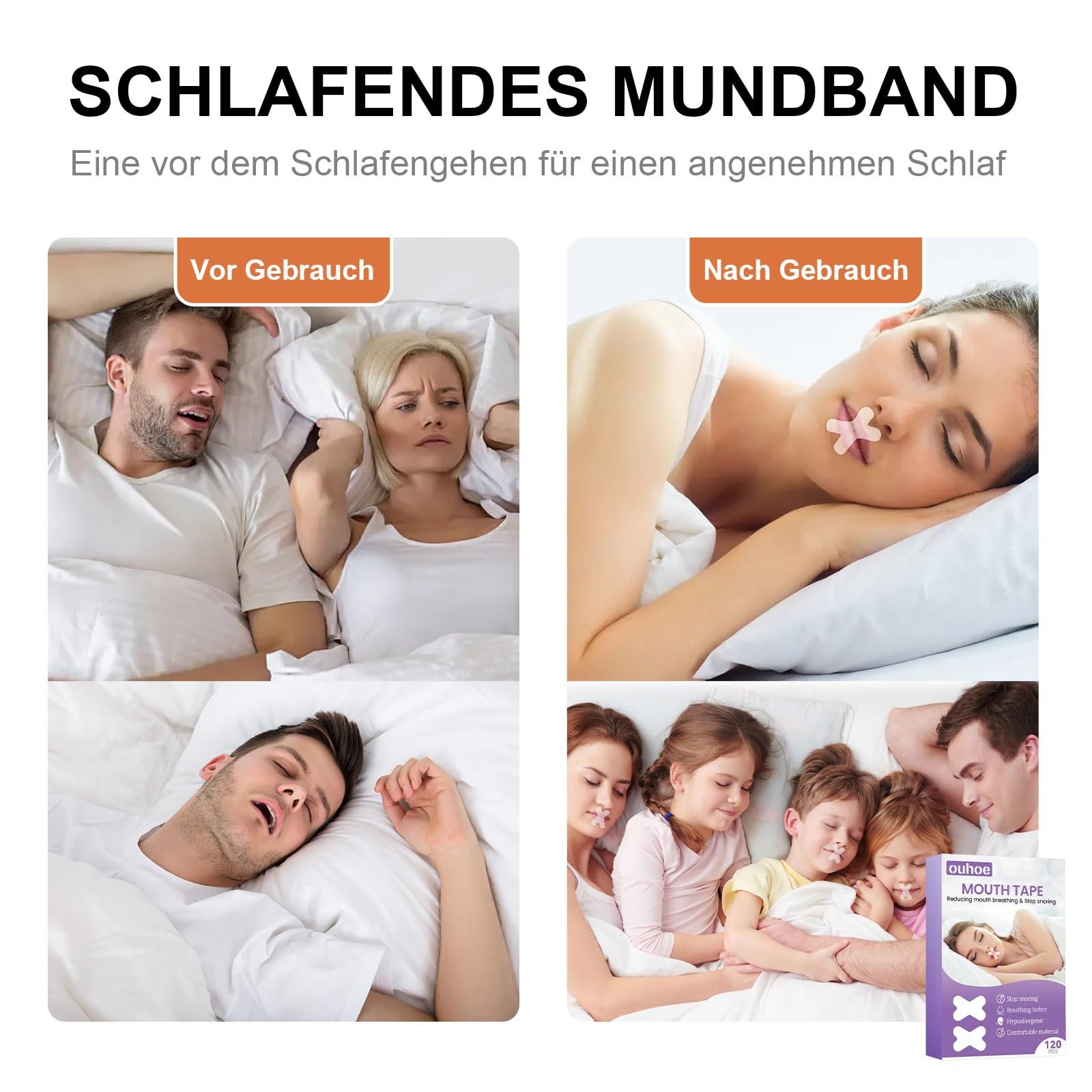 Пластирі для сну проти хропіння, 120 шт, фото №4 Пластирі для сну проти хропіння, 120 шт, фото №4