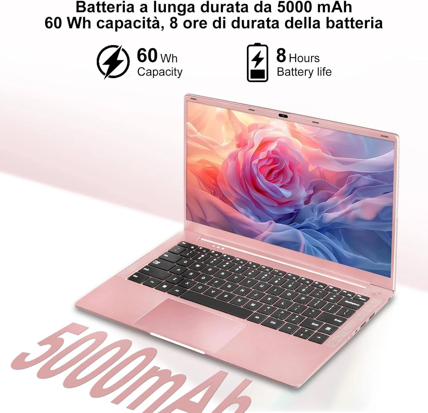Ноутбук 14" Ruzava RK70 Intel Celeron N5095A RAM 8GB SSD 256GB Windows 11 Алюмінієвий корпус, фото №6