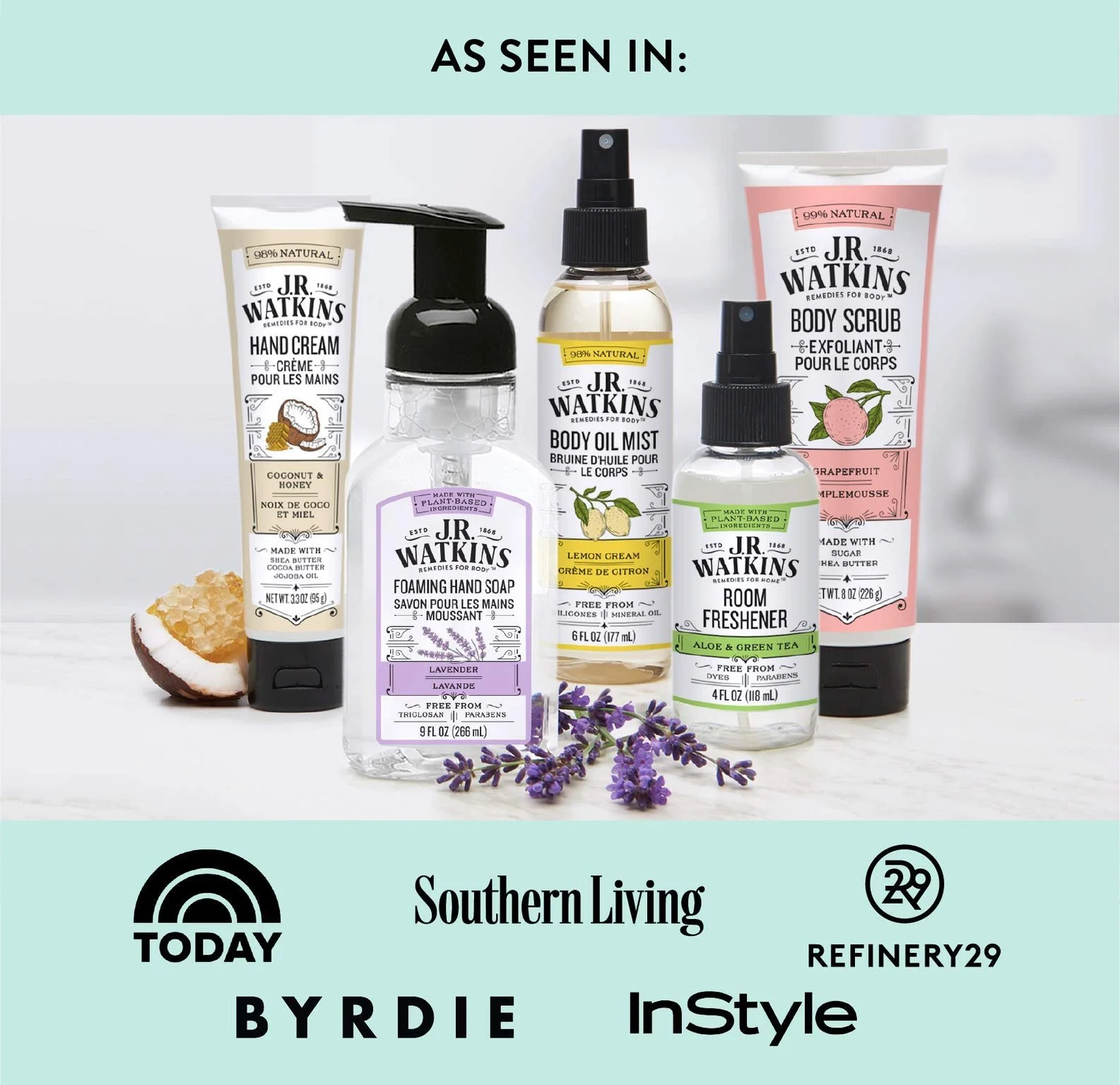 Крем для рук J.R. Watkins Масло Ши Алоэ и Зеленый Чай - 98 мл, фото №8