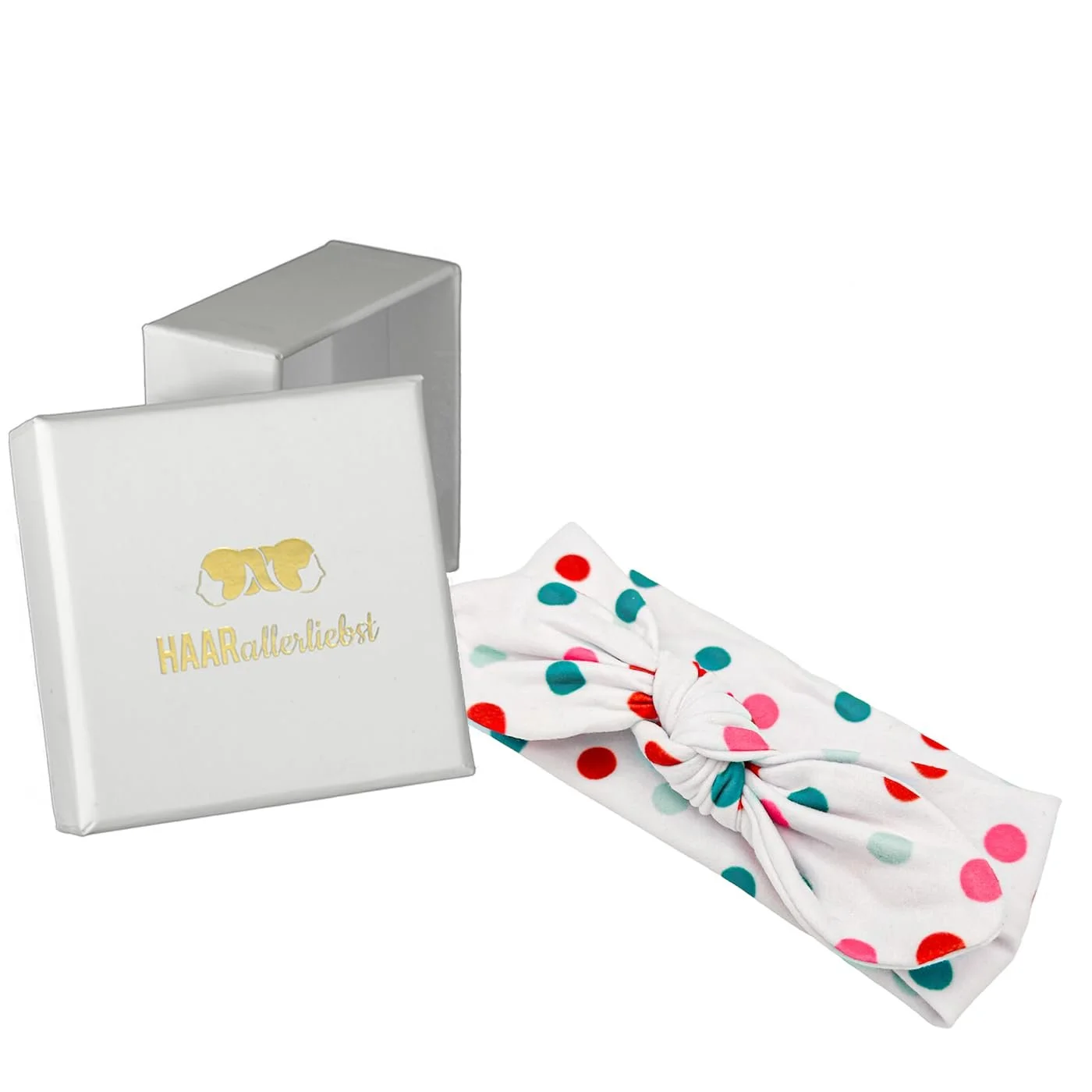 Пов'язка на голову HAARallerliebst Confetti з бантом, фото №1