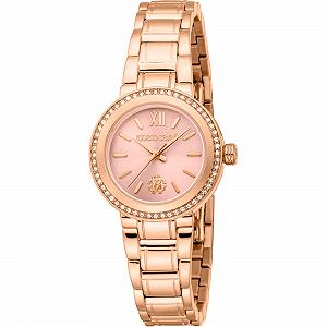 Часы Roberto Cavalli Аналоговые Кварцевые RC5L123M0075 Розовый - Фото 1