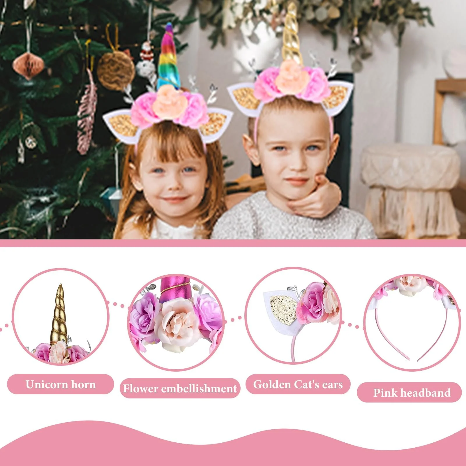 Обруч Єдиноріг, для дівчаток, фото №3