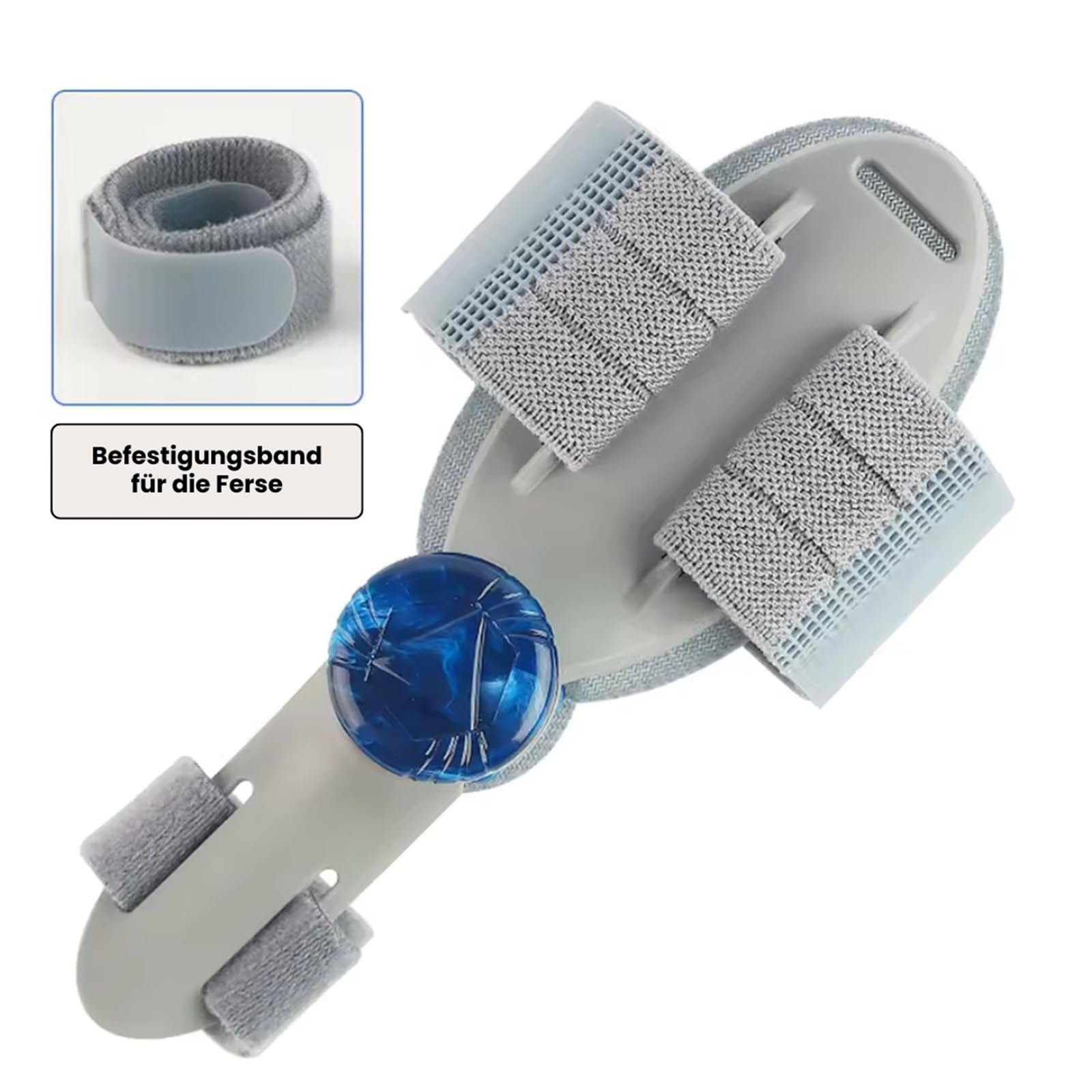 Шина Virely Hallux ValgusKorrektur з регульованою корекційною кнопкою та м'якою гелевою подушкою, фото №5