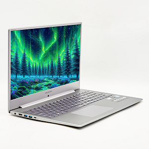 Ноутбук 17,3" Medion (Lenovo Group) Akoya E17201 Intel RAM 8 ГБ SSD 512 ГБ Intel Graphics Метал FullHD IPS б/в Win10 (4411) synthetic.ua - Фото 1