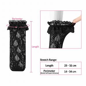 Носки LittleForBig Crew с кружевными оборками Roze/Heart Pattern (3 пары) - Черный, Белый и Бежевый synthetic.ua - Фото 1