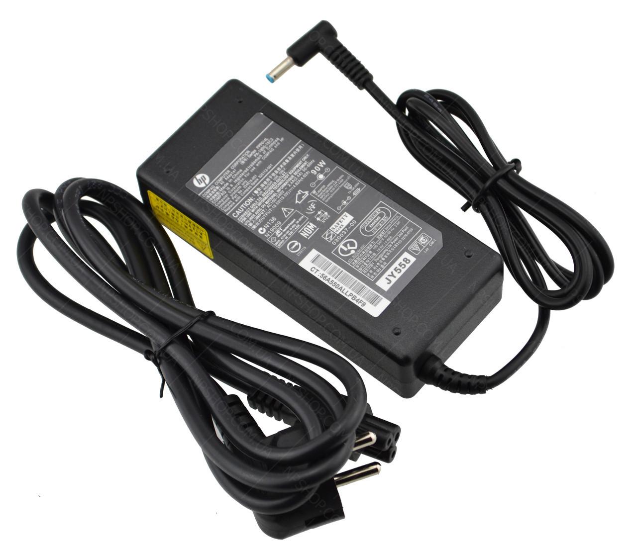 Блок живлення Rias для ноутбука HP 19.5V 4.62A 4.5x3.0 мм з кабелем 3-0876, фото №2