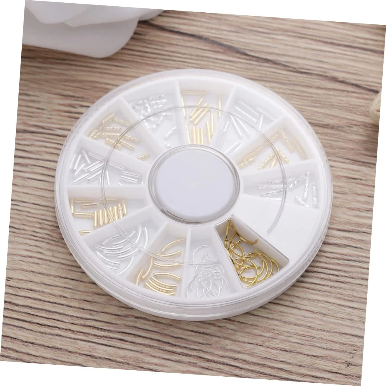 Украшения для ногтей FRCOLOR с металлическими заклепками, 2 шт, фото №2