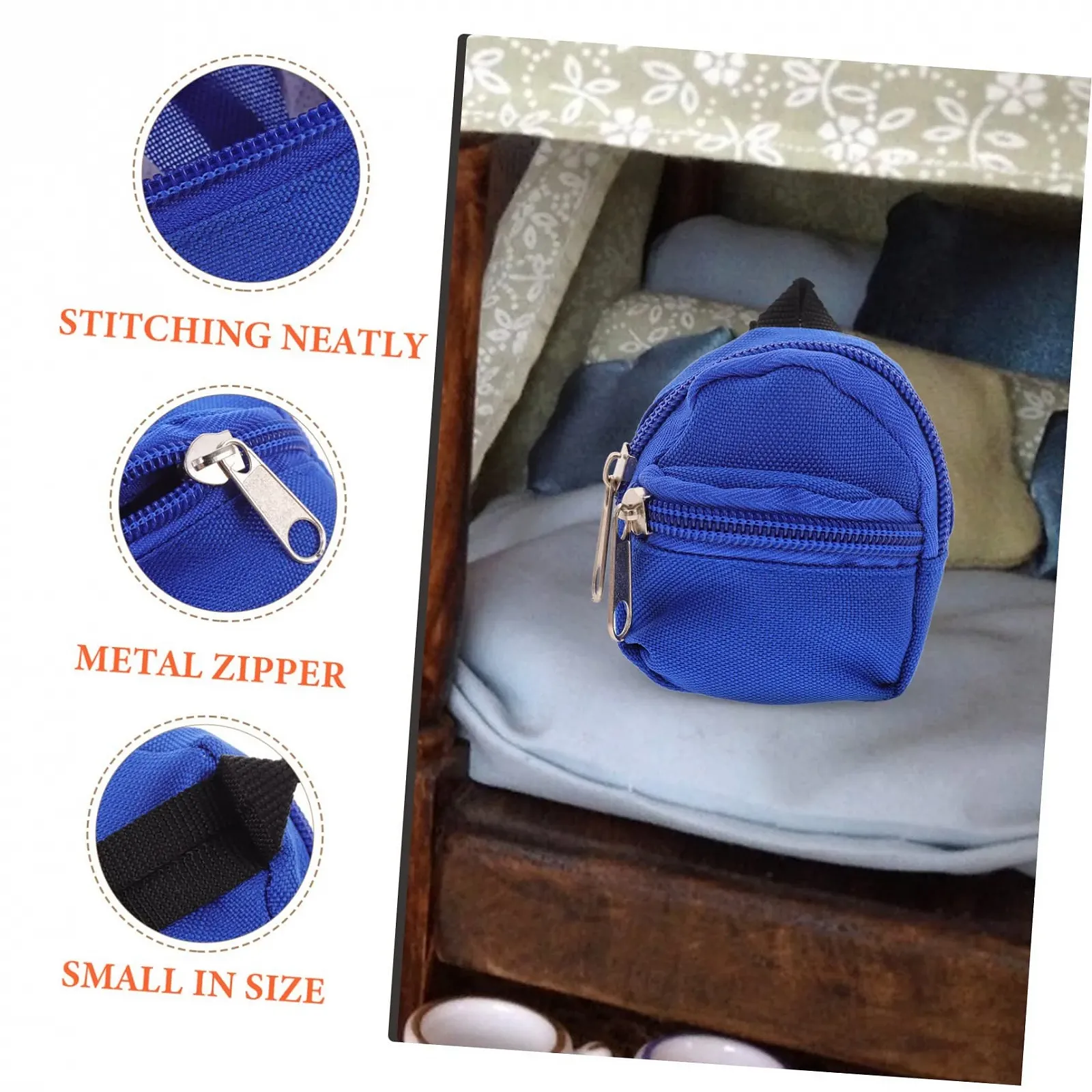 Кукольная ткань HEMOTON Мини-рюкзак, фото №3 Кукольная ткань HEMOTON Мини-рюкзак, фото №3