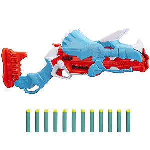 Бластер Nerf Dinosquad Tricera-Blast (F0803) - Фото 1