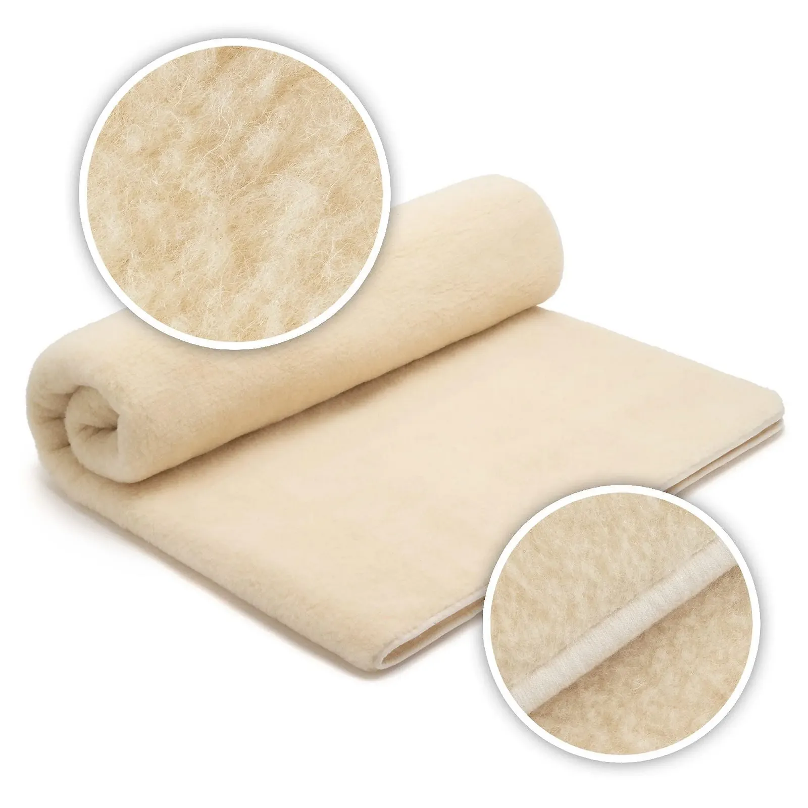 Покривало з мериносової вовни Merino, 240 x 200 см, дихаючий матеріал, фото №4