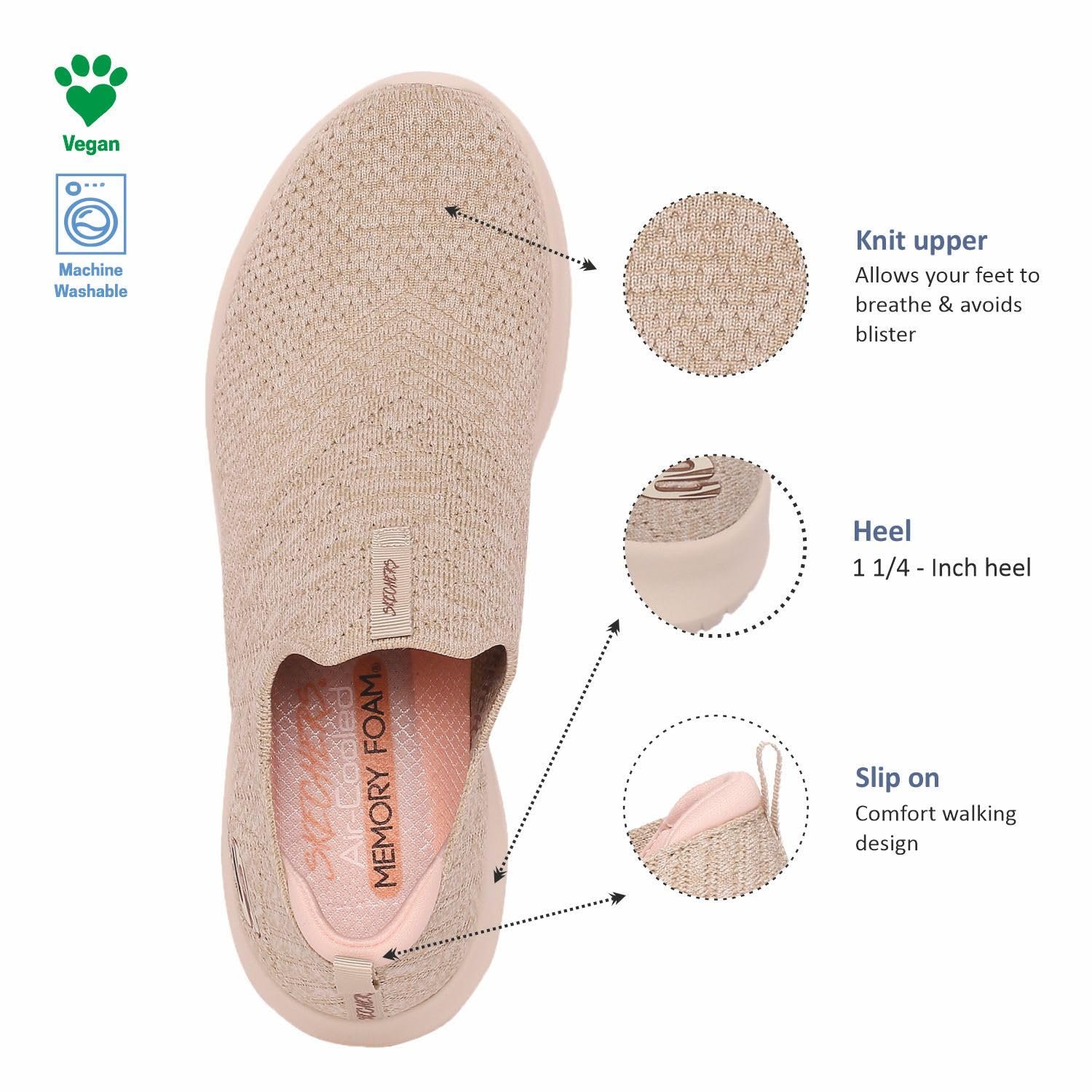 Кроссовки Skechers D'lites 4.0 Fresh Diva женские, фото №5