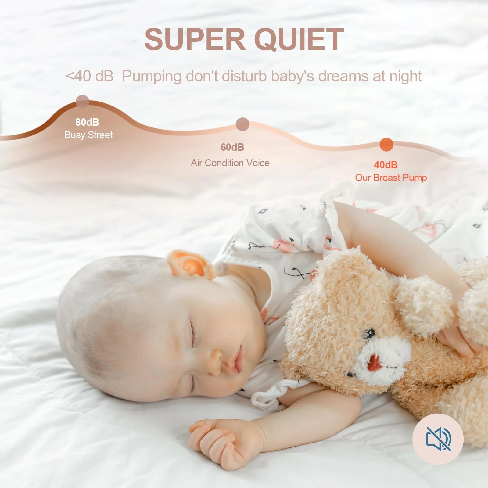 Молоковідсмоктувач електричний Lulia, 4 режими, 9 рівнів, захист від зворотного потоку, ультра тихий, батарея 2500 mAh, LED-дисплей, без BPA, фото №3 Молоковідсмоктувач електричний Lulia, 4 режими, 9 рівнів, захист від зворотного потоку, ультра тихий, батарея 2500 mAh, LED-дисплей, без BPA, фото №3