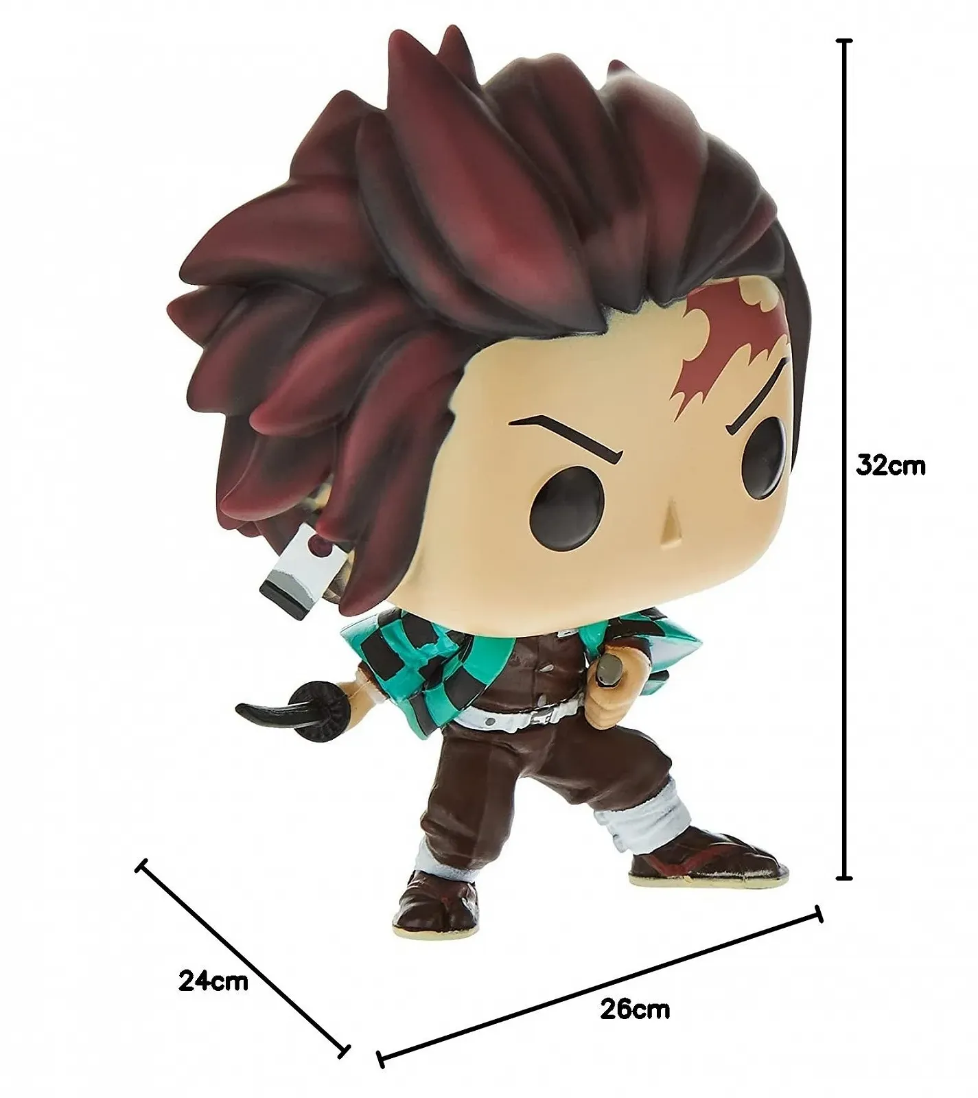 Коллекционная фигурка Funko Pop! Animation: Demon Slayer Tanjiro Kamado Виниловая, фото №9