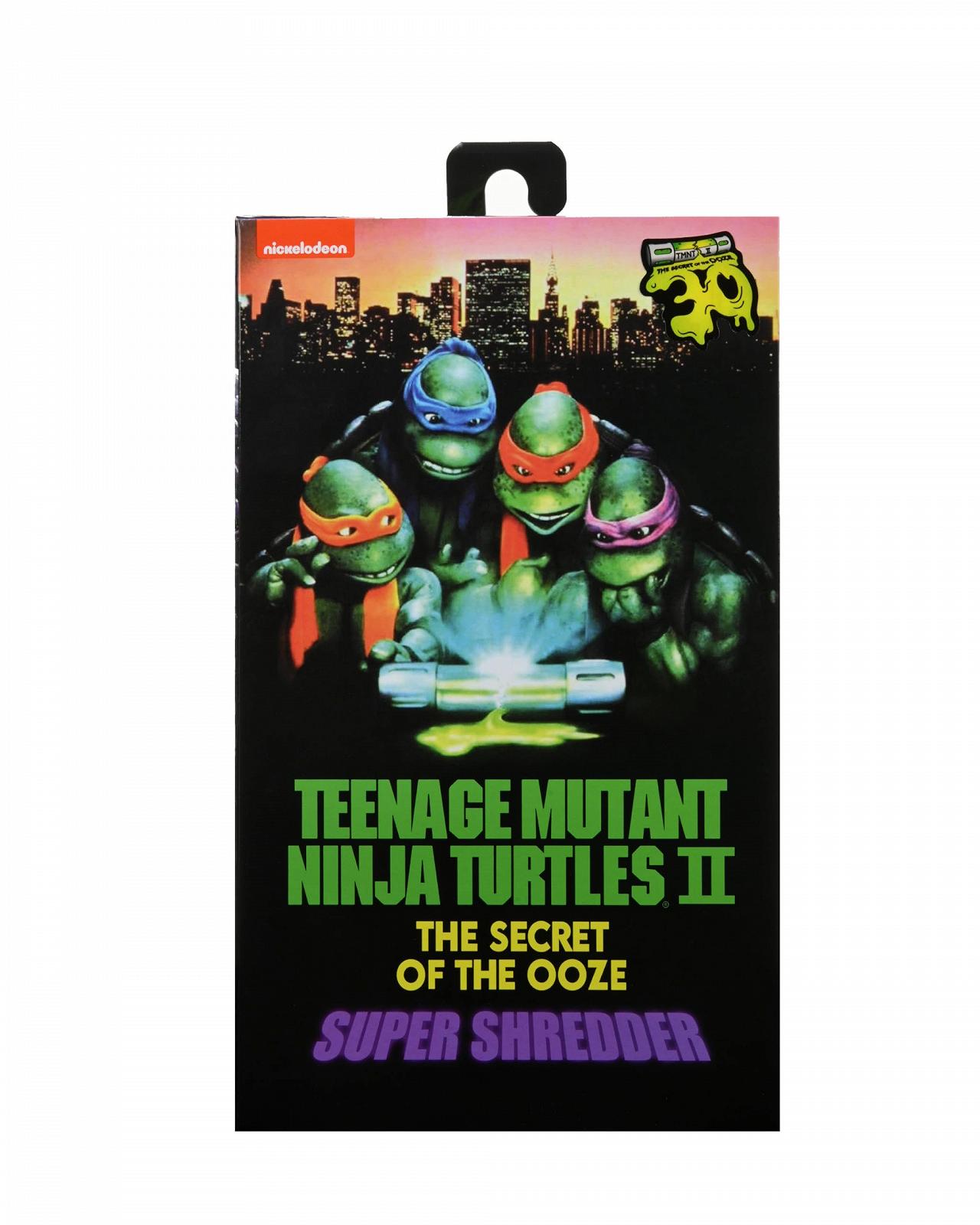 Фігурка NECA Teenage Mutant Ninja Turtles Ultimate Shredder 7 дюймів, чорно-фіолетова, з принтом, фото №2