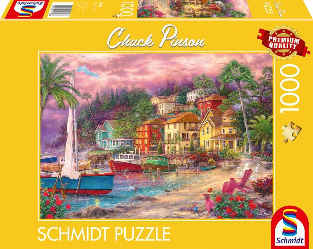 Пазл Schmidt Spiele 58556 Chuck Pinson Coastal Magic 1000 элементов, фото №3
