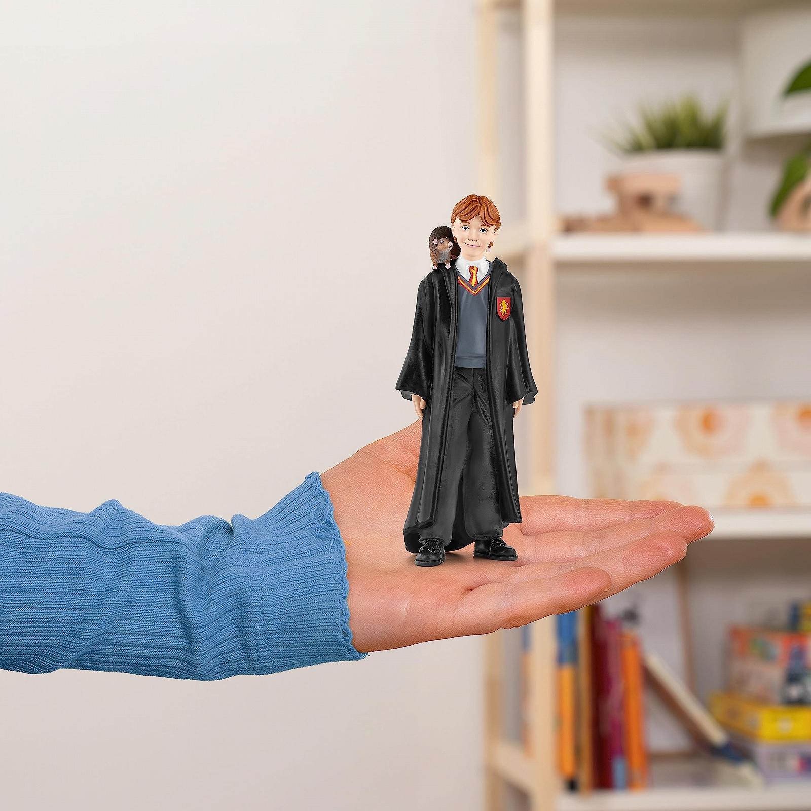 Фігурка Schleich 42634 Ron Weasley & Scabies Harry Potter 4 x 2 x 10 см, фото №3