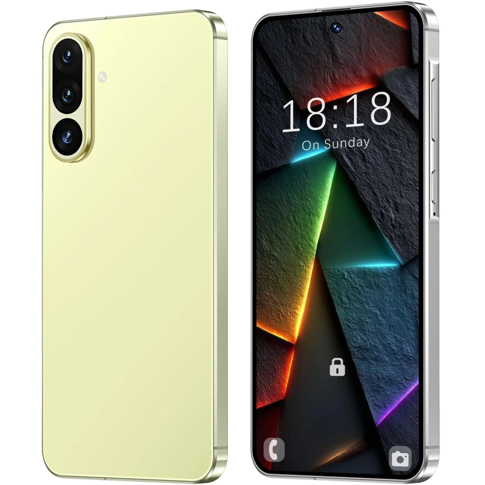 Смартфон Android 8 GB + 256 GB 6.8 дюймов 13+48 MP 4500 мАч Dual SIM Face ID Gold, фото №1 Смартфон Android 8 GB + 256 GB 6.8 дюймов 13+48 MP 4500 мАч Dual SIM Face ID Gold, фото №1