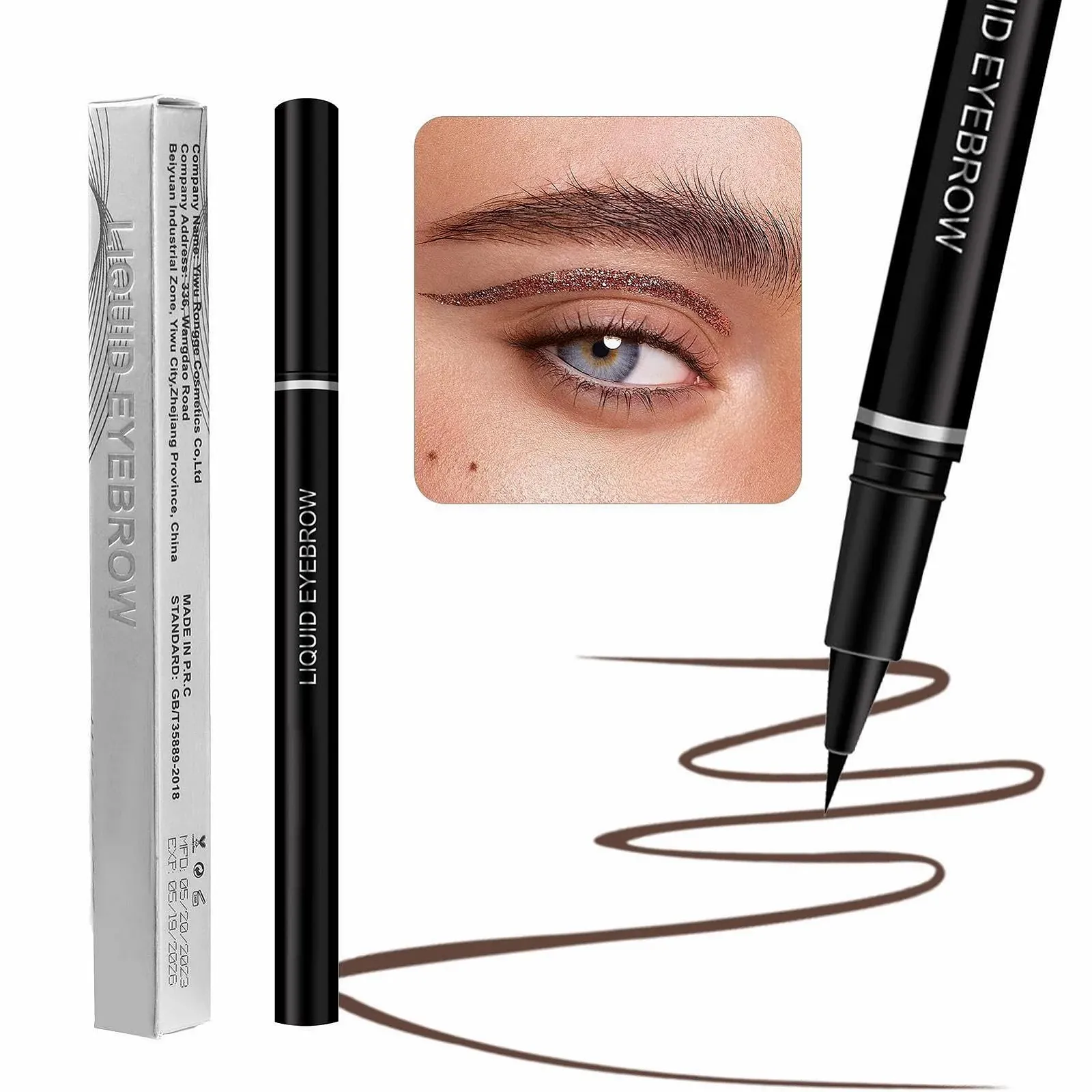 Водостойкая жидкая Подводка для глаз, фото №1