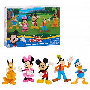 Набір колекційних фігурок Mickey Mouse Disney Junior, 5 штук, колекційні фігурки 7,62 см - Фото 1