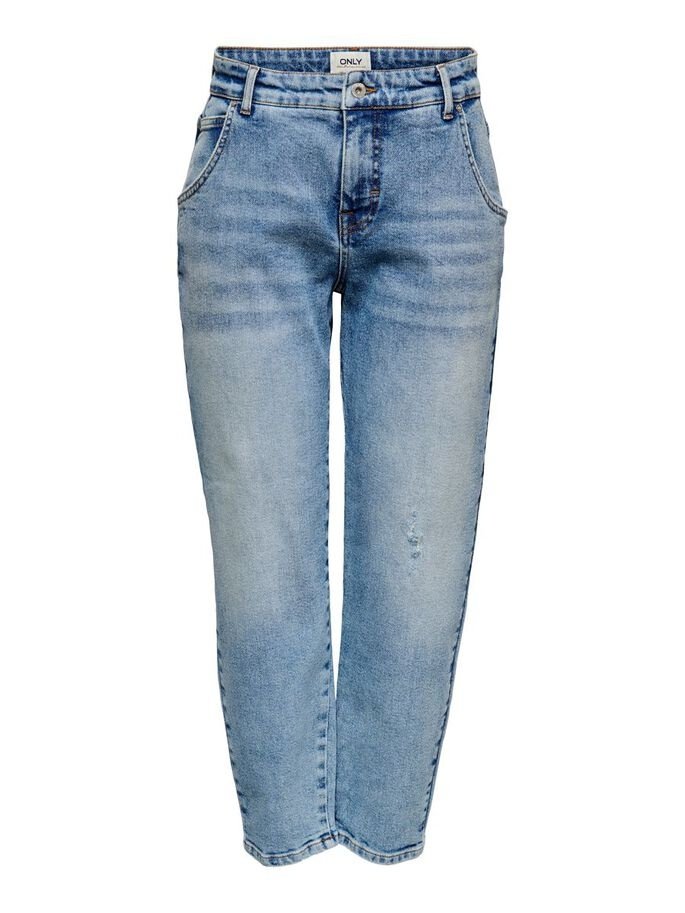 Джинси ONLTROY LIFE HW CARROT ANK DOT429 NOOS 15236966-Light Blue Denim ONLY Блакитний  S, фото №5