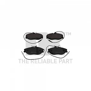 Комплект тормозных колодок, дисковый тормоз NK 223737 для PEUGEOT, передняя ось - Фото 1