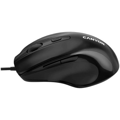 Мышка Canyon M-6 USB Black (CNE-CMS6), фото №3 Мышка Canyon M-6 USB Black (CNE-CMS6), фото №3