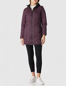 Жіноче зимове пальто-пуховик Outdoor Ventures Thermolite, довге, стьобане, парка, легке, вітронепроникне, водонепроникне, тепле, утеплене, з капюшоном synthetic.ua - Фото 1