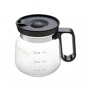 Кружка Top Klarglas, 480 мл с ручкой и крышкой, прозрачный - Фото 1