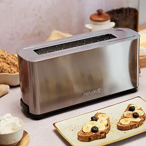 Тостер з одним довгим слотом Mywave Ceylan 1 для 2 скибочок, нержавіюча сталь, сірий ціна на synthetic.ua - Фото 1 Тостер з одним довгим слотом Mywave Ceylan 1 для 2 скибочок, нержавіюча сталь, сірий synthetic.ua - Фото 1