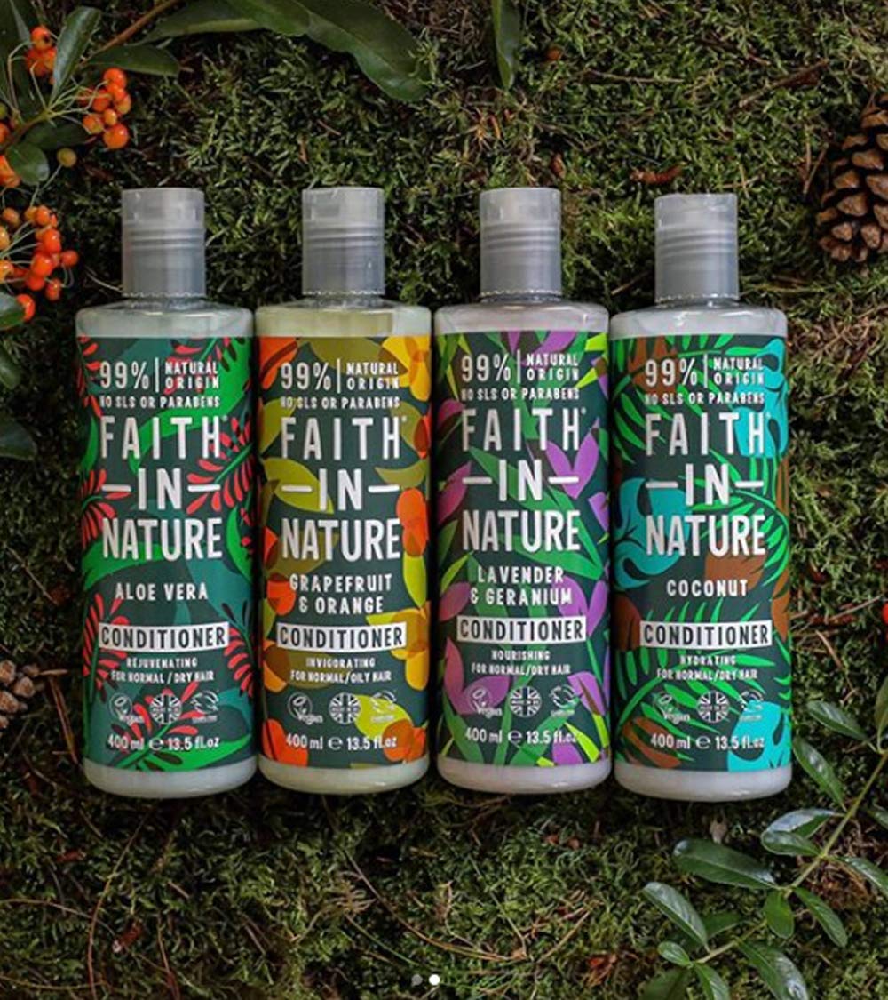 Кондиционер Faith In Nature Aloe Vera Для нормальных и сухих волос 400 мл, фото №3