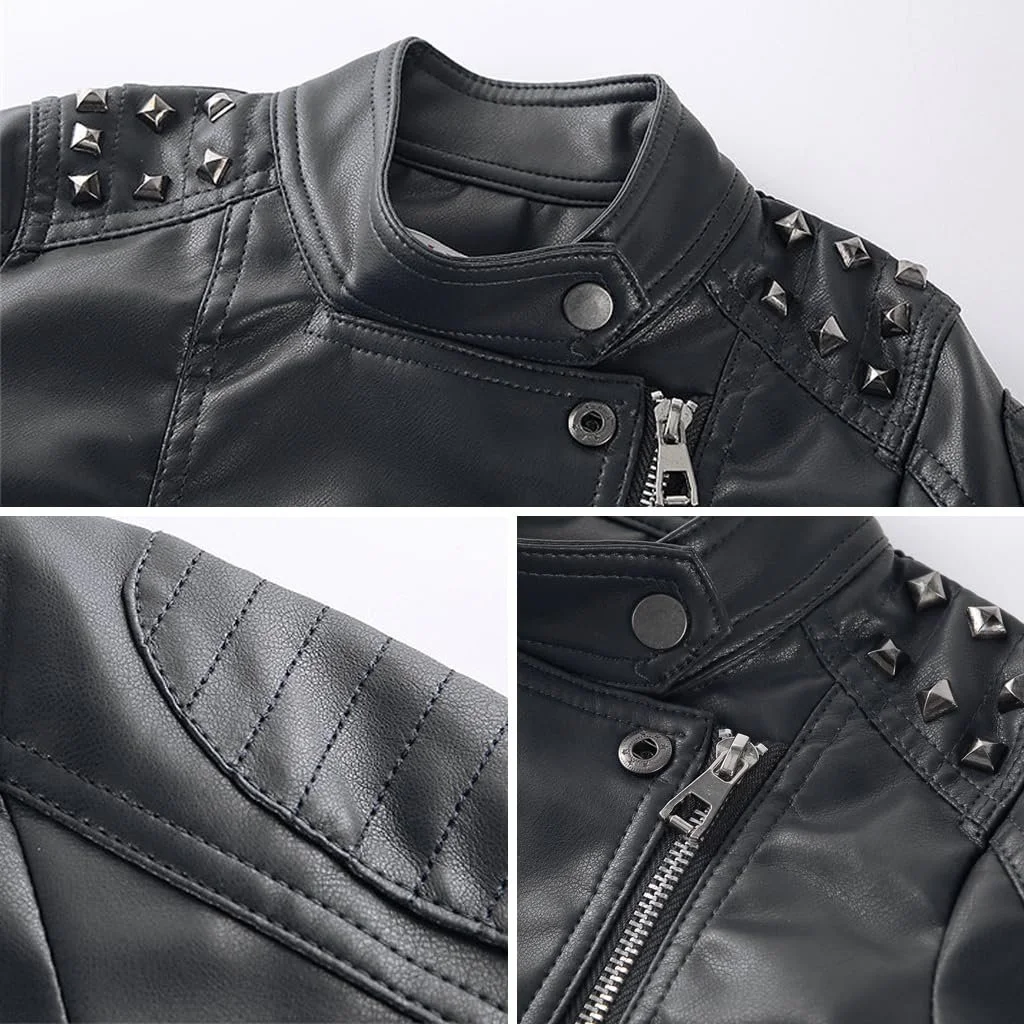 Шкіряна куртка Linboo Перехідна, фото №3 Шкіряна куртка Linboo Перехідна, фото №3