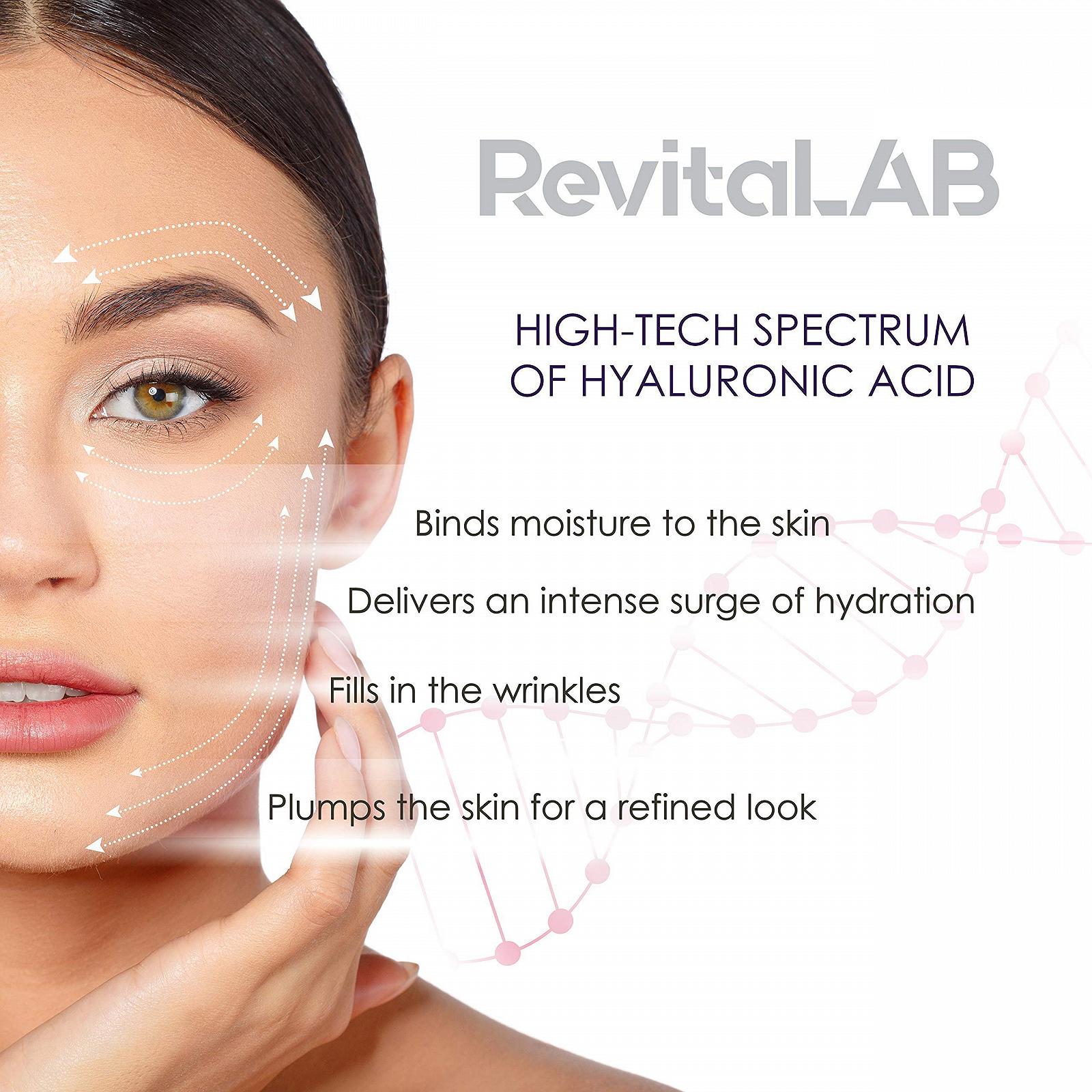 Крем для лица дневной и ночной RevitaLAB Hyaluronic Anti-Ageing с витамином A (ретинолом), витамином E, экстрактом корня солодки, гиалуроновой кислотой и УФ-фильтром, для возраста от 60 до 75 лет, 50 мл, фото №7 Крем для лица дневной и ночной RevitaLAB Hyaluronic Anti-Ageing с витамином A (ретинолом), витамином E, экстрактом корня солодки, гиалуроновой кислотой и УФ-фильтром, для возраста от 60 до 75 лет, 50 мл, фото №7
