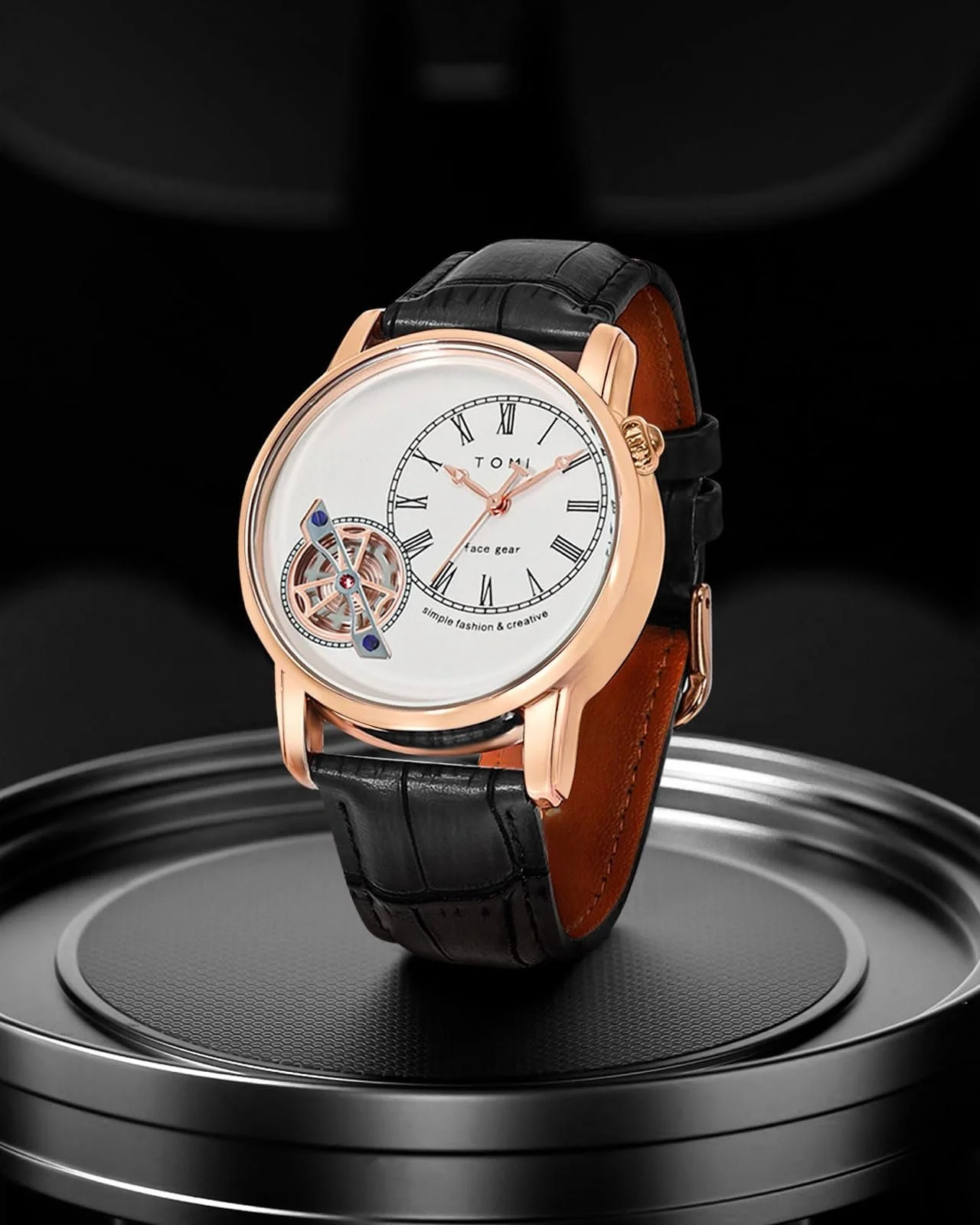 Часы Мужские CIVO Аналоговые Кварцевые Ремешок Кожа Водонепроницаемые, фото №2 Часы Мужские CIVO Аналоговые Кварцевые Ремешок Кожа Водонепроницаемые, фото №2