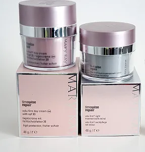 Набір денний крем Mary Kay TimeWise Volu-Firm Lfs 30 та нічний крем - Фото 1