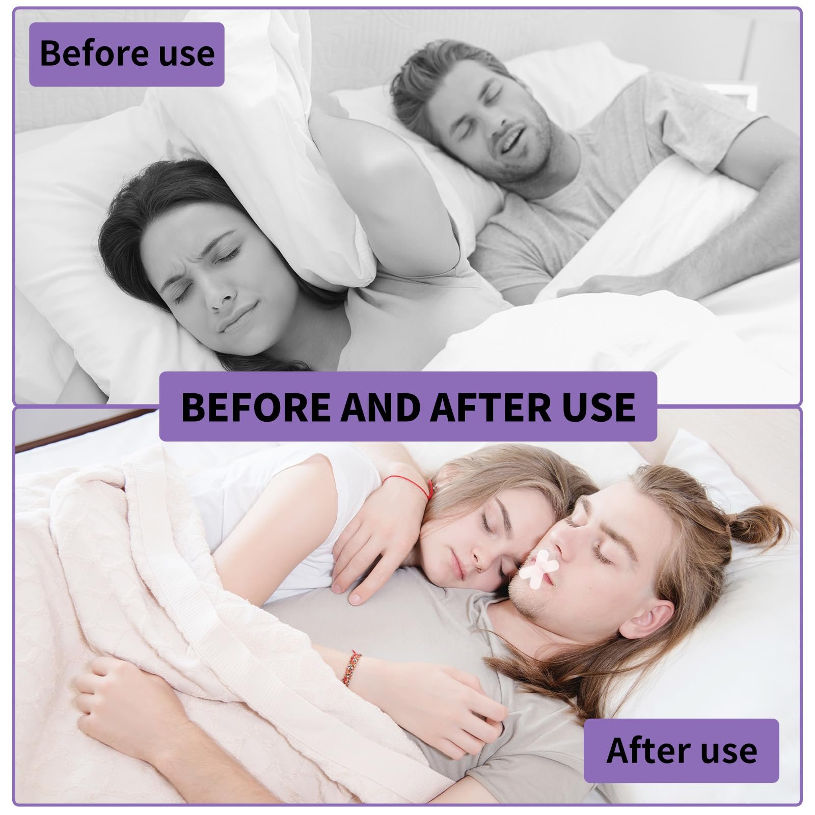 Тейп для рота Преміум, 120 шт., пластирі для сну, проти хропіння, фото №5