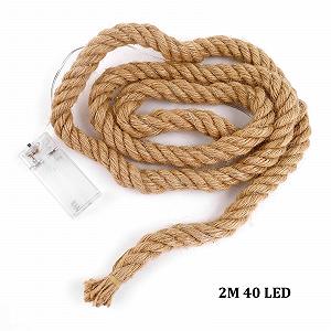 Гірлянда ENLACE, мотузка 2 м 40 LED, теплий білий synthetic.ua - Фото 1