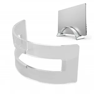 Вертикальна Підставка для Ноутбука з Регульованим Кутом Нахилу з Кабельним Органайзером