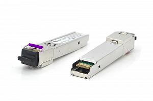 SFP модуль MERCURY 1.25G 1310nm 3Km WDM SC поддержка DDM TX1310/RX1550 - Фото 1