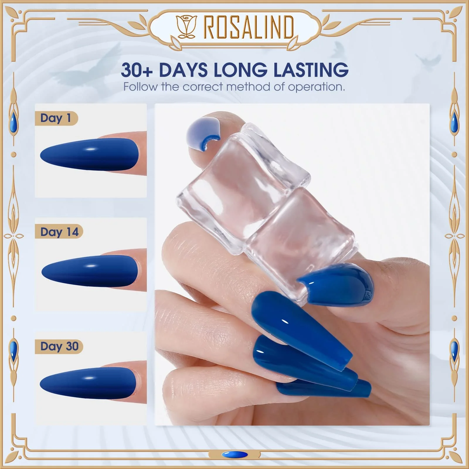 Гель-лак ROSALIND Набір 20 кольорів 6 мл, фото №4