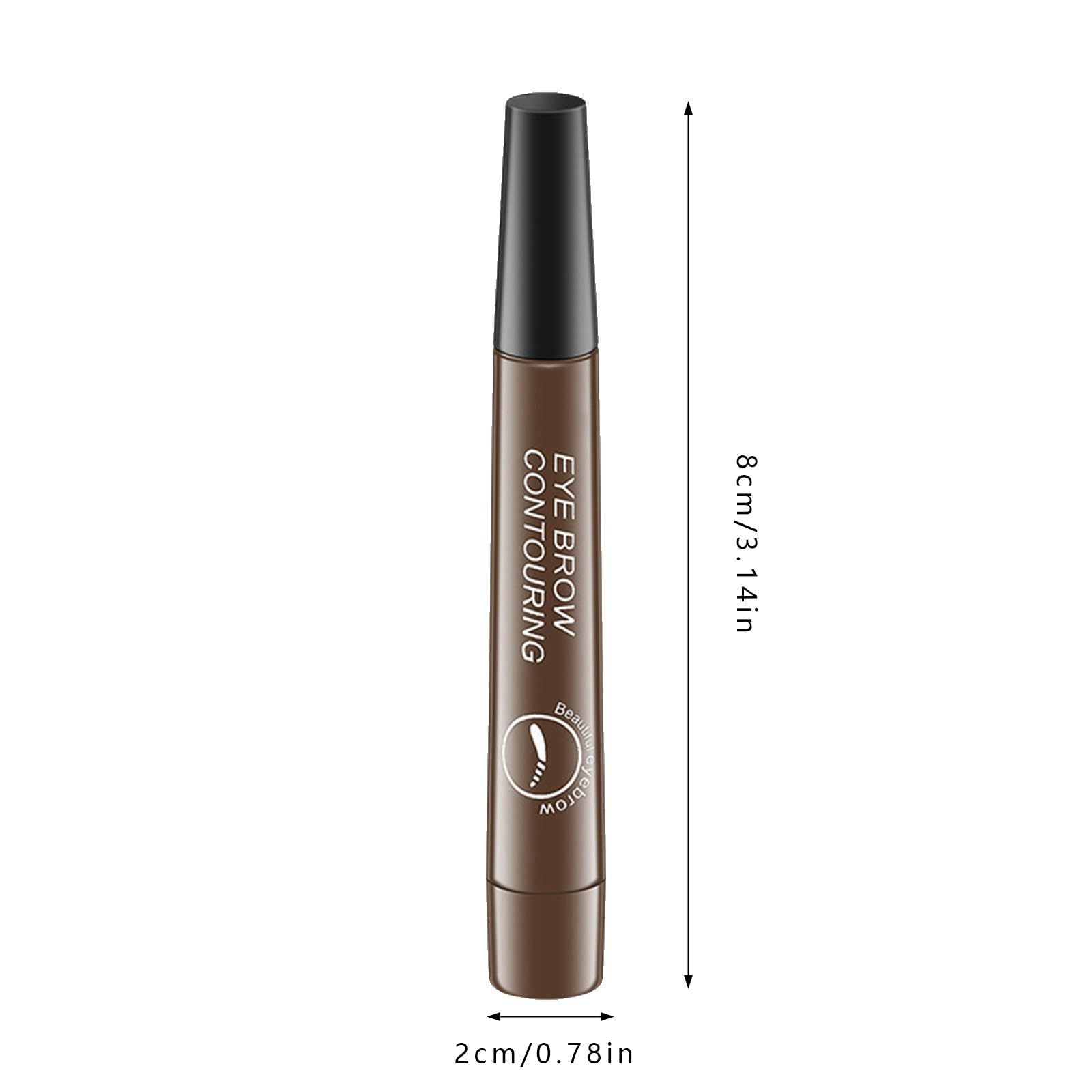 Карандаш для бровей Four Pointed Eyebrow Pencil with Clear Roots Wild Один размер, фото №6