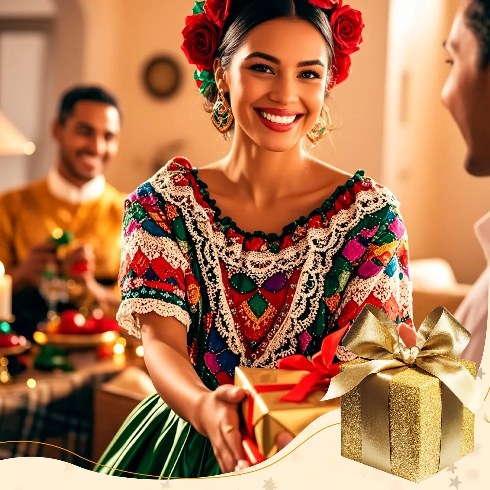 (4 коробки) Золото Срібло, 4800 Стрази, Різнокольорові Камені, фото №6