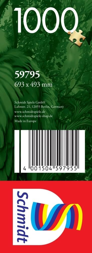 Пазл Schmidt Spiele 59795 Petals, Fur and Feathers 1000 элементов, фото №1