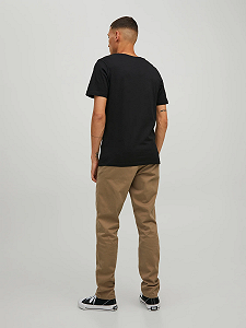 Футболка Jack&Jones JJEJEANS TEE SS O-NECK NOOS 22/23 12210949 Черный XL synthetic.ua - Фото 1