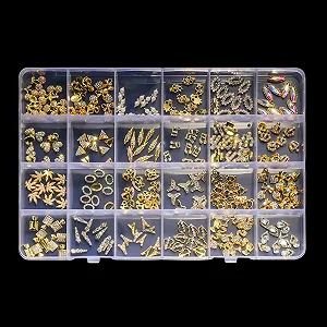 Украшения для ногтей Мультяшные бусины животных Многоцветные - Фото 1