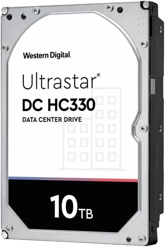 Внутренний жесткий диск 3.5" Western Digital Ultrastar DC HC330 10TB SATA III (0B42266), фото №1 Внутренний жесткий диск 3.5" Western Digital Ultrastar DC HC330 10TB SATA III (0B42266), фото №1