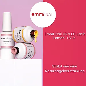 Гель-лак Emmi Nail Shellac I LED UV I Держится 28 дней I Длинный блеск и высокое покрытие I Ударопрочный гель-лак I Устойчивый к царапинам и веганский I 15 мл - Лимонный (Желтый, L372) цена на synthetic.ua - Фото 1 Гель-лак Emmi Nail Shellac I LED UV I Держится 28 дней I Длинный блеск и высокое покрытие I Ударопрочный гель-лак I Устойчивый к царапинам и веганский I 15 мл - Лимонный (Желтый, L372) synthetic.ua - Фото 1