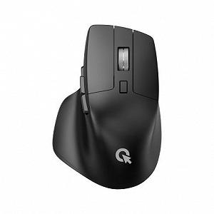 Мышка OfficePro M395B Silent Click Ergonomic Wireless Black (M395B) - Фото 1
