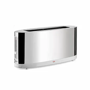 Тостер Alessi SG68 W з підігрівом булочок, нержавіюча сталь 18/10, полірована, PC, білий, європейська вилка ціна на synthetic.ua - Фото 1 Тостер Alessi SG68 W з підігрівом булочок, нержавіюча сталь 18/10, полірована, PC, білий, європейська вилка synthetic.ua - Фото 1