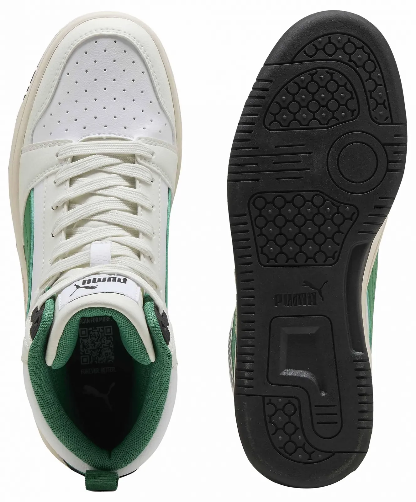 Кросівки Puma Rebound V6 Mid Jr Дитячі, фото №4 Кросівки Puma Rebound V6 Mid Jr Дитячі, фото №4