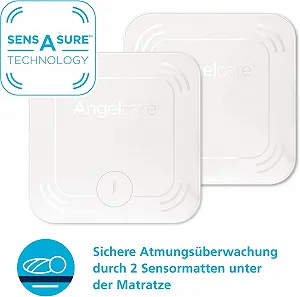 Радионяня Angelcare SmartSensor Pro 2 Белый + 2 беспроводные сенсорные коврики цена на synthetic.ua - Фото 1 Радионяня Angelcare SmartSensor Pro 2 Белый + 2 беспроводные сенсорные коврики synthetic.ua - Фото 1